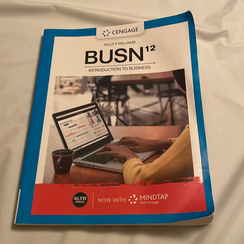 Kelly/Williams BUSN 12 Intro To Business Book READ DESCRIPTION!!!